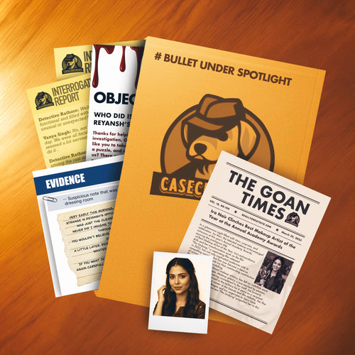 Case #1 BULLET UNDER SPOTLIGHT