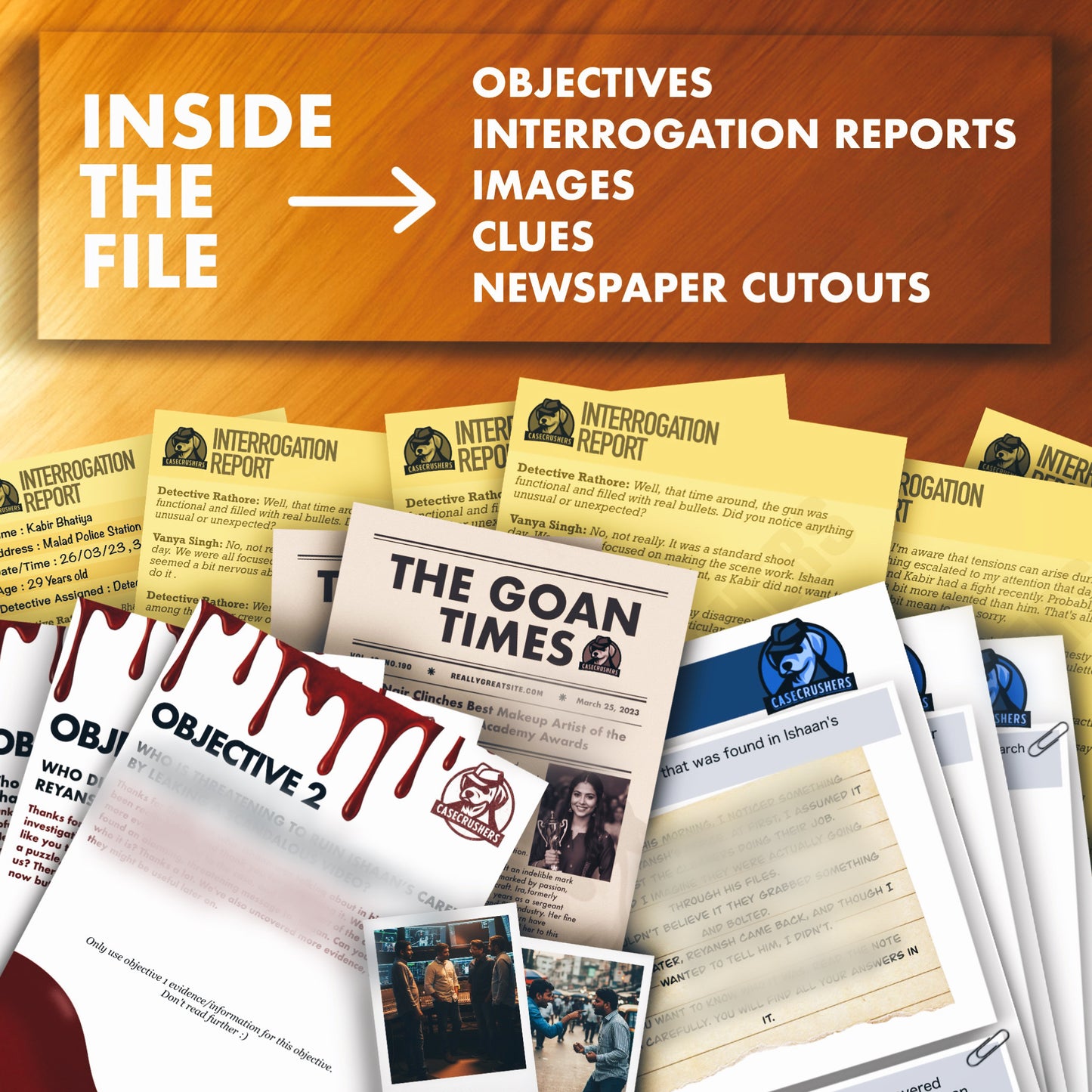 Case #1 BULLET UNDER SPOTLIGHT