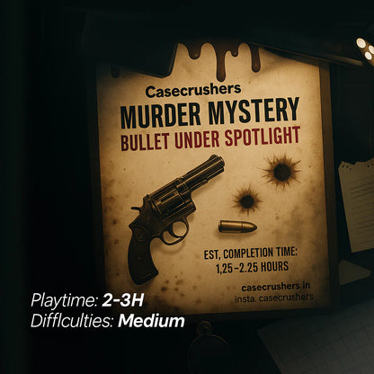 Case #1 BULLET UNDER SPOTLIGHT